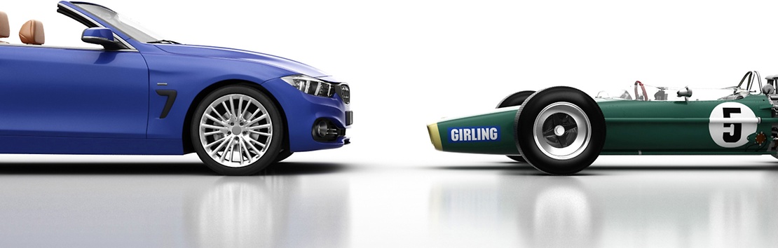 Girling Keyvisual two cars